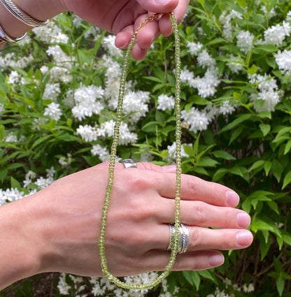 Peridot Gem Necklace