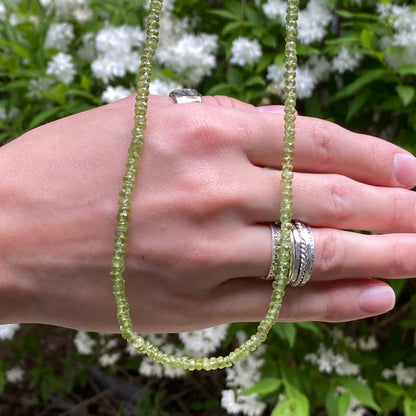 Peridot Gem Necklace