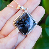 Blue Pietersite Pendant