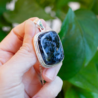 Blue Pietersite Pendant