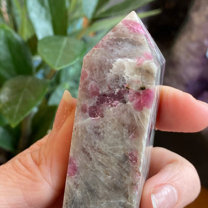 Pink Tourmaline Point