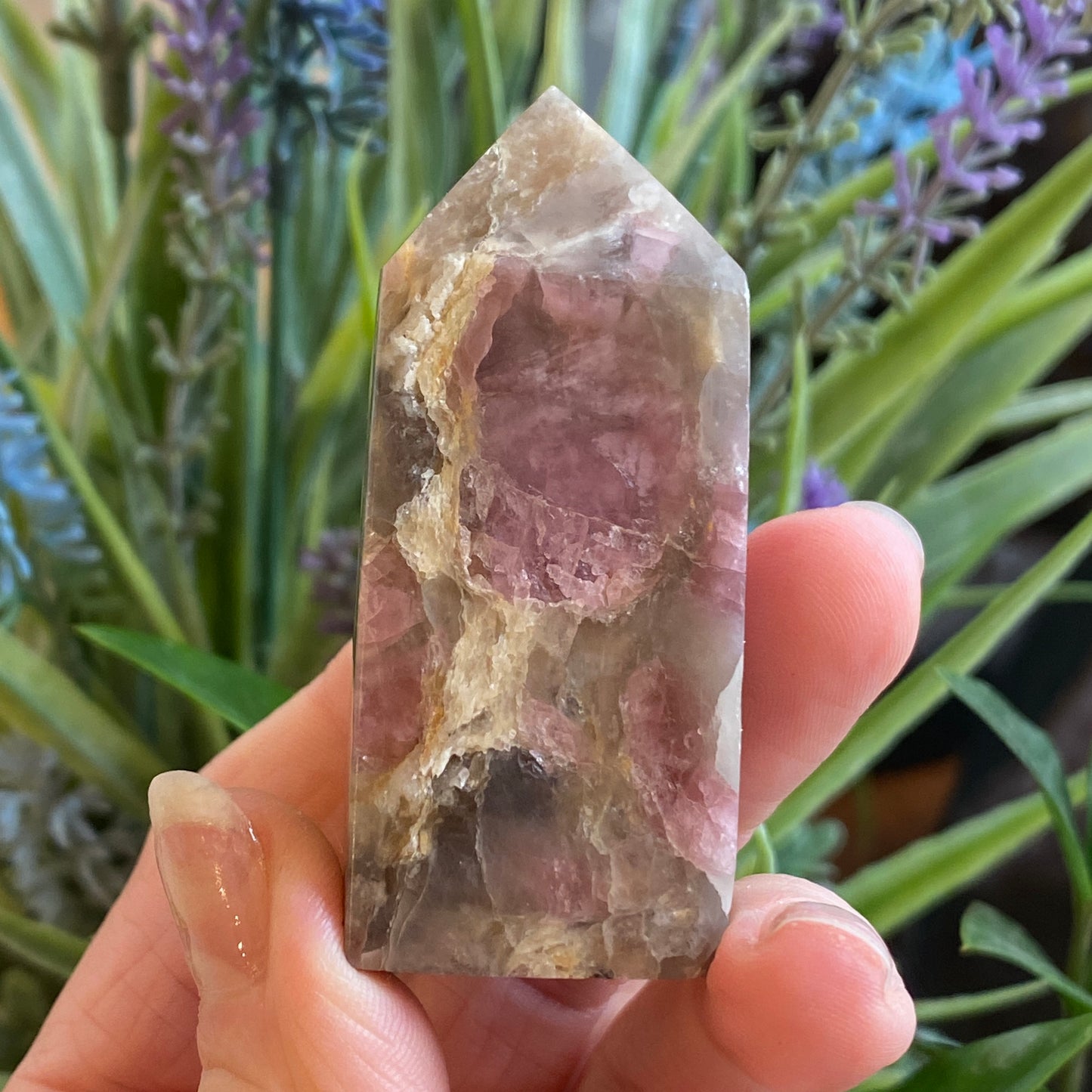 Pink Tourmaline Point