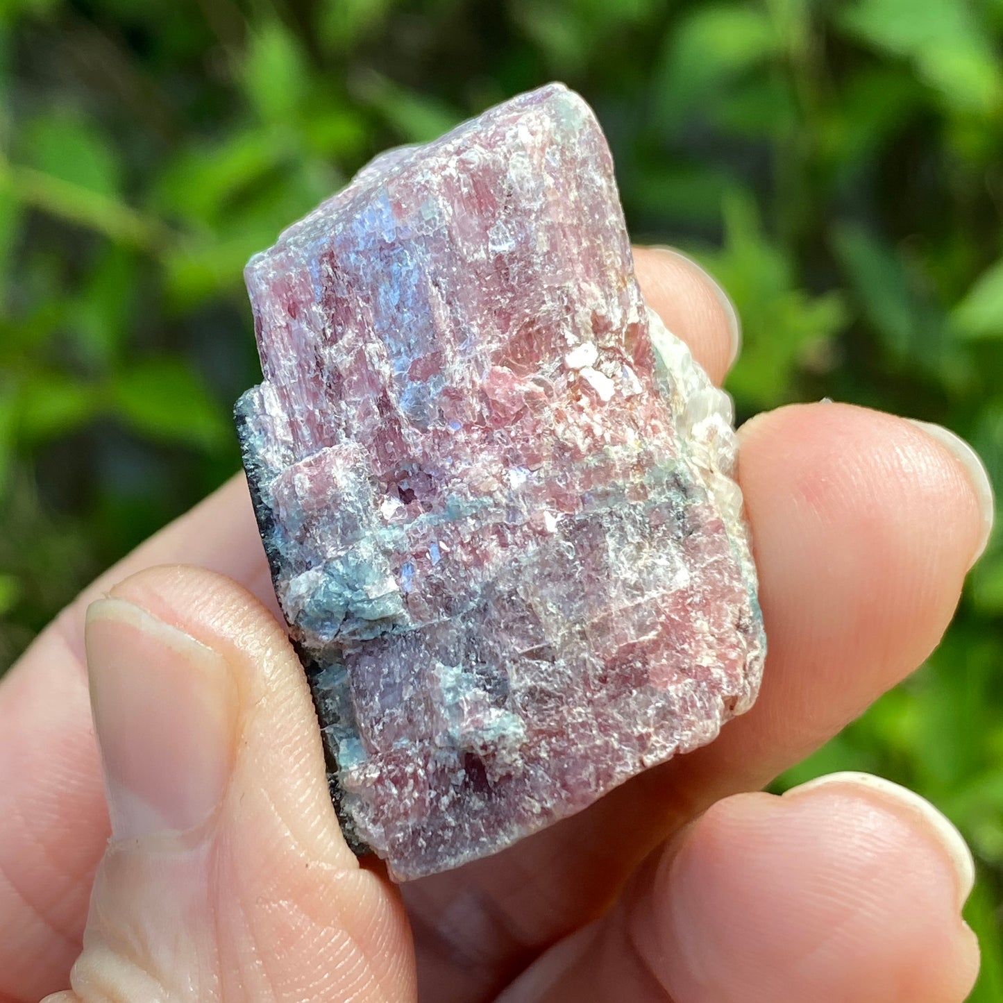 Rough Pink Tourmaline with Mica, Paribas