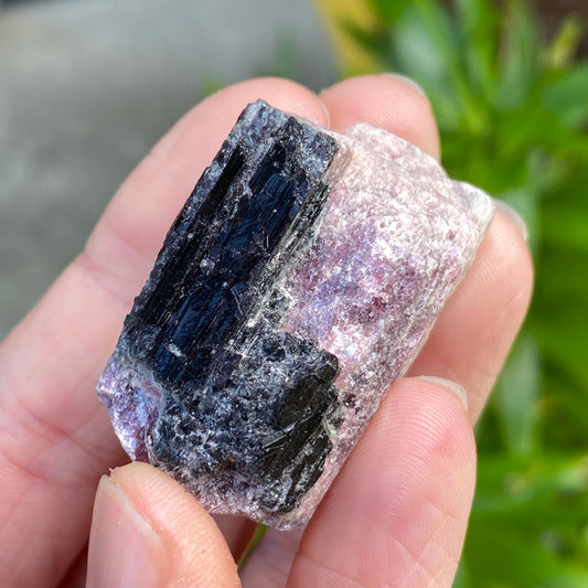 Rough Pink Tourmaline with Mica, Paribas