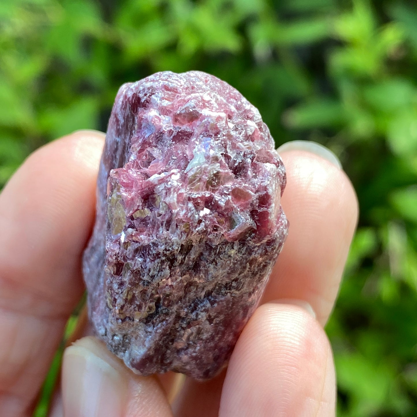 Rough Pink Tourmaline with Mica, Paribas