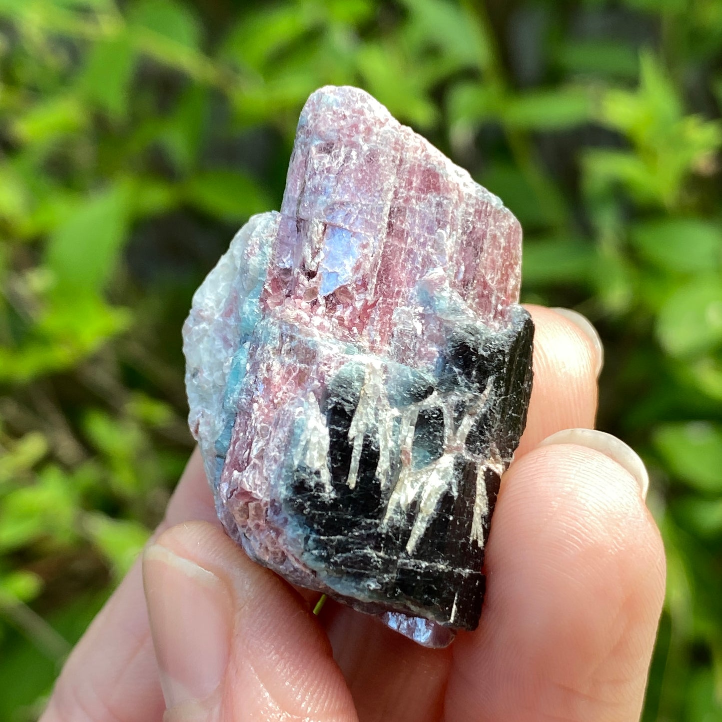 Rough Pink Tourmaline with Mica, Paribas