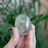 Green Quartz Palm Stone, Prasiolite