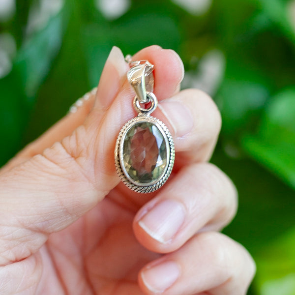 Prasiolite Pendant