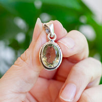 Prasiolite Pendant