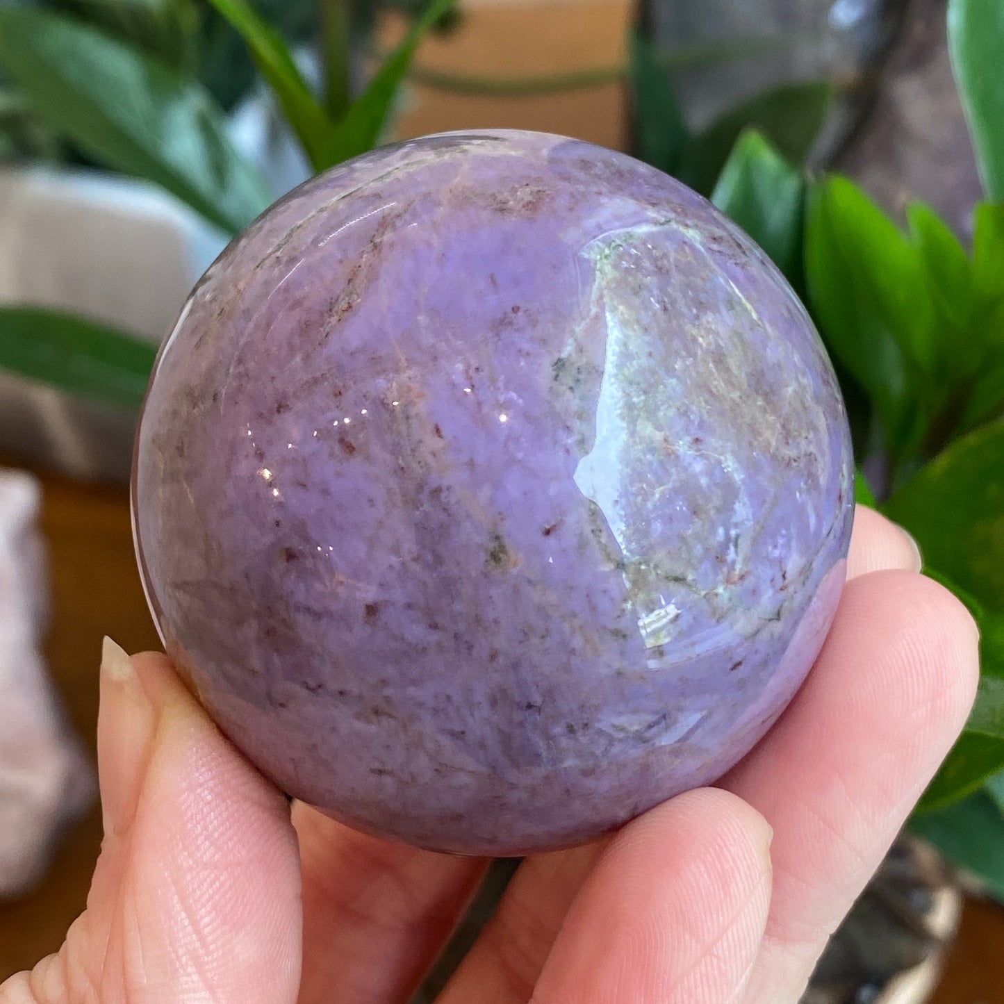Turkish Purple Jade Sphere