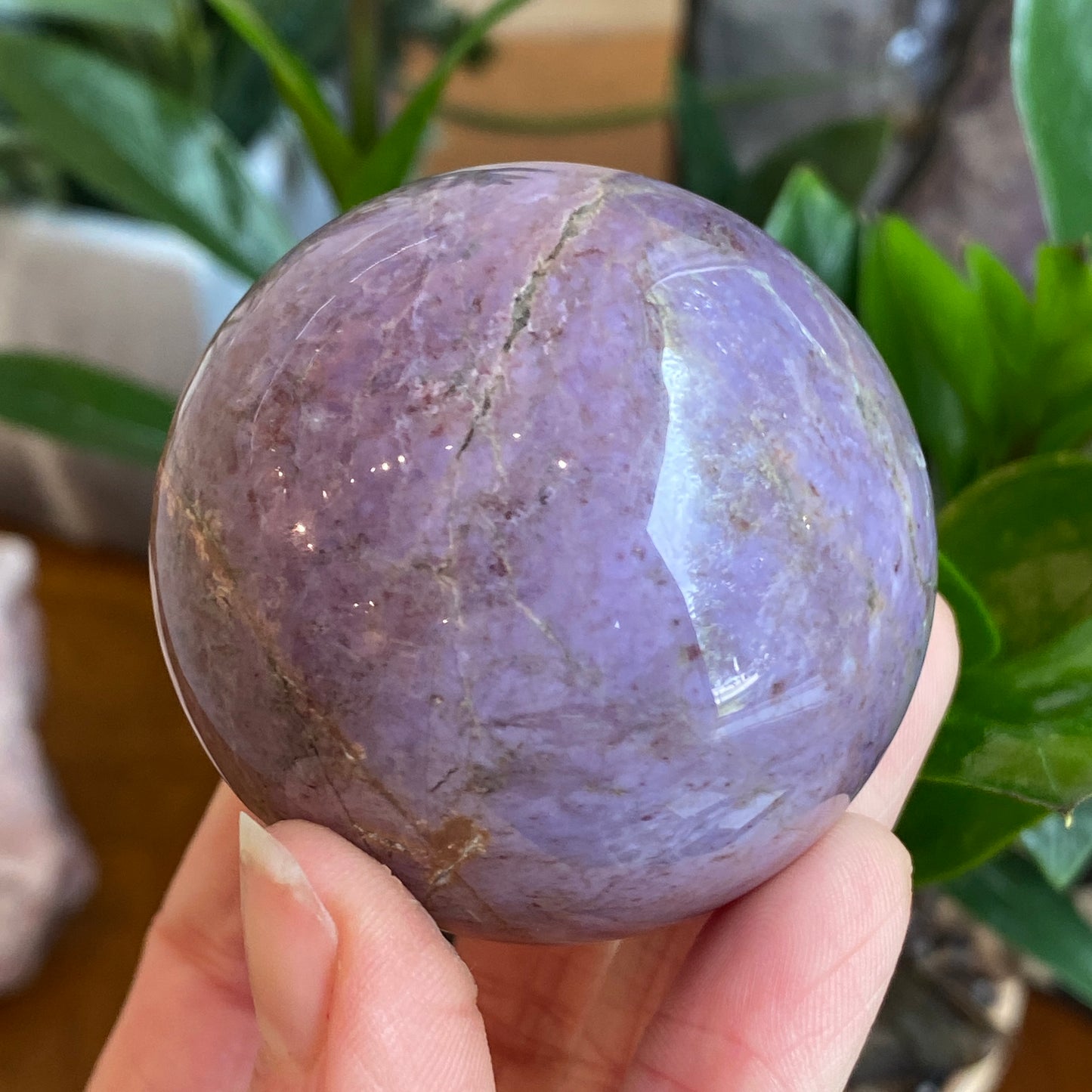 Turkish Purple Jade Sphere