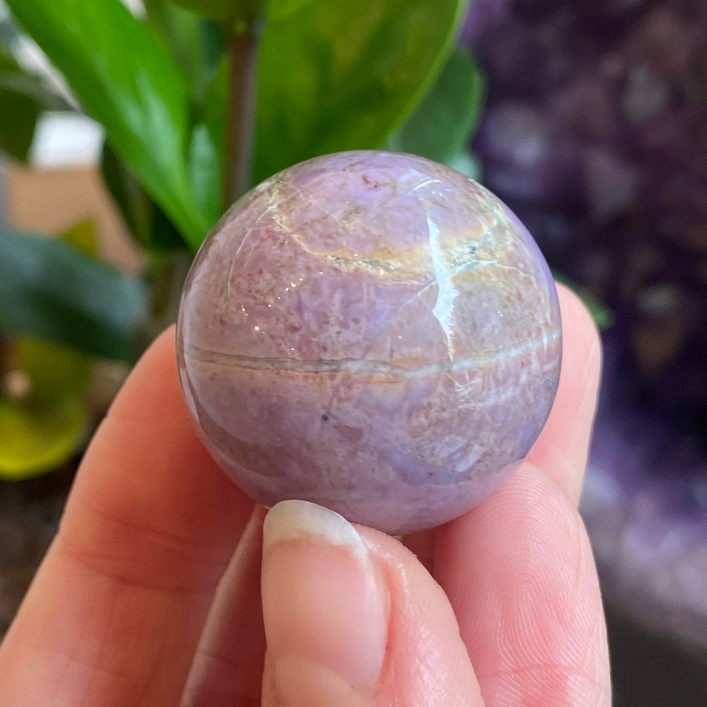 Turkish Purple Jade Sphere