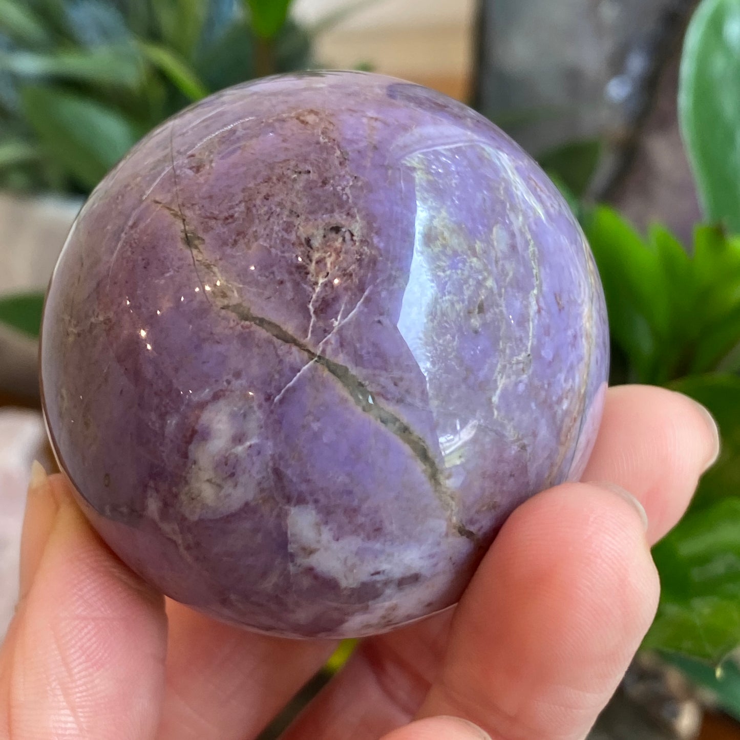 Turkish Purple Jade Sphere