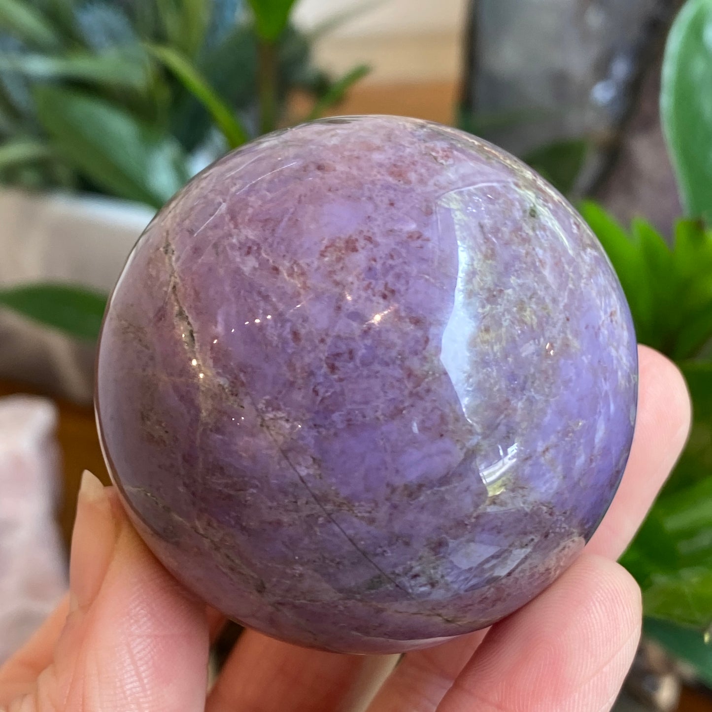 Turkish Purple Jade Sphere