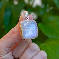 Rainbow Moonstone Pendant