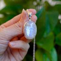 Rainbow Moonstone Pendant