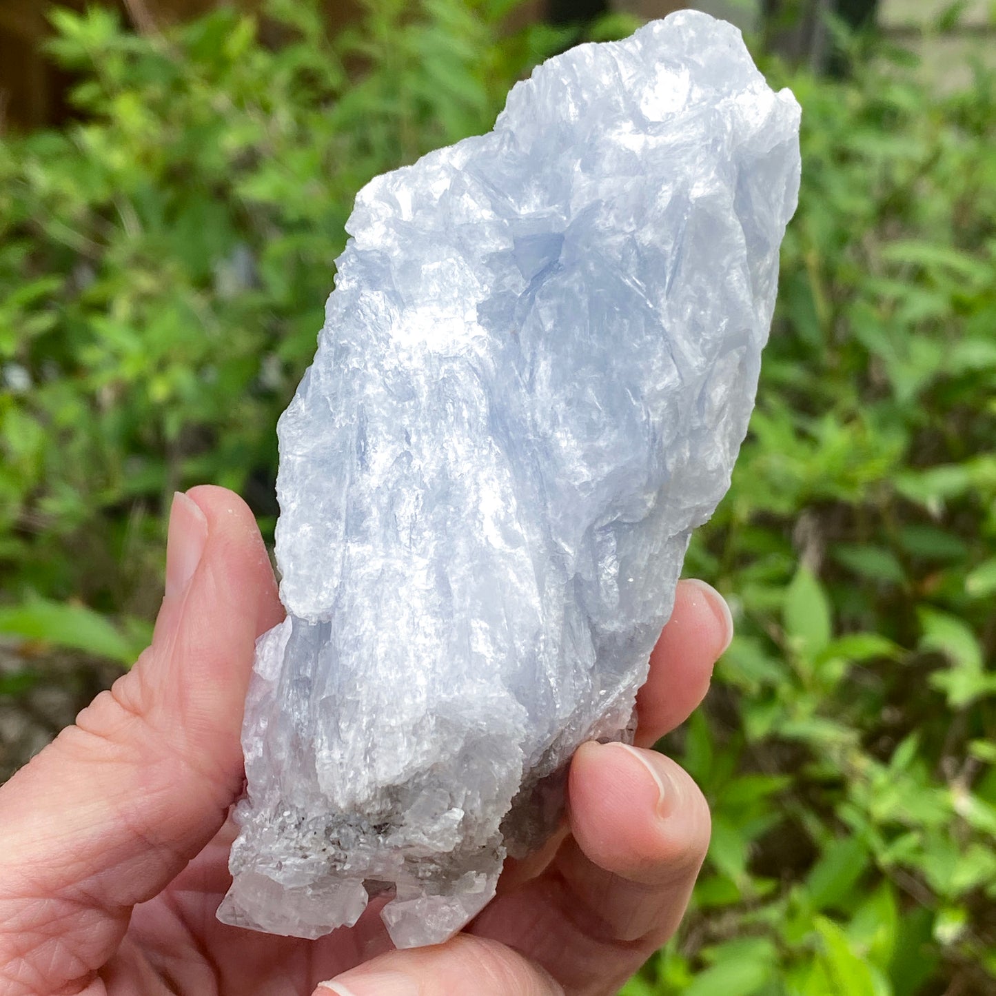 Blue Anhydrite 'Angelite', Empire State Mine New York