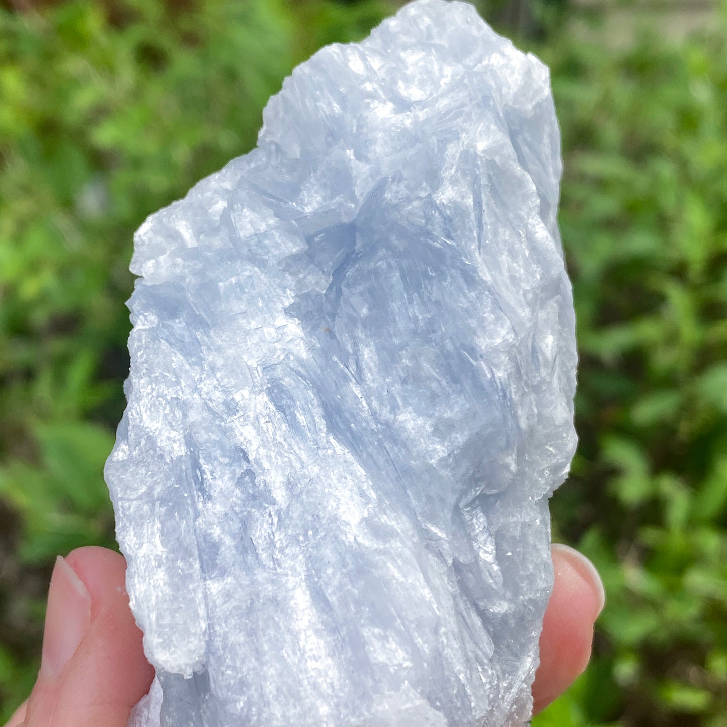 Blue Anhydrite 'Angelite', Empire State Mine New York