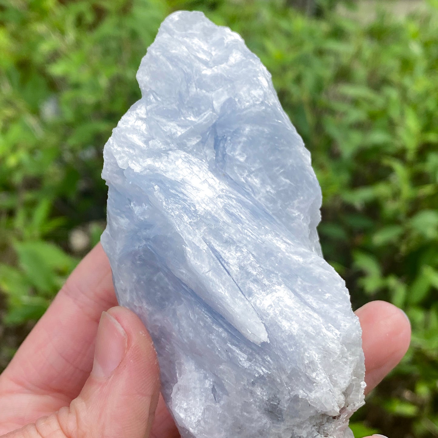 Blue Anhydrite 'Angelite', Empire State Mine New York