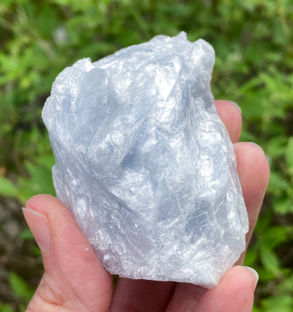 Blue Anhydrite 'Angelite', Empire State Mine New York