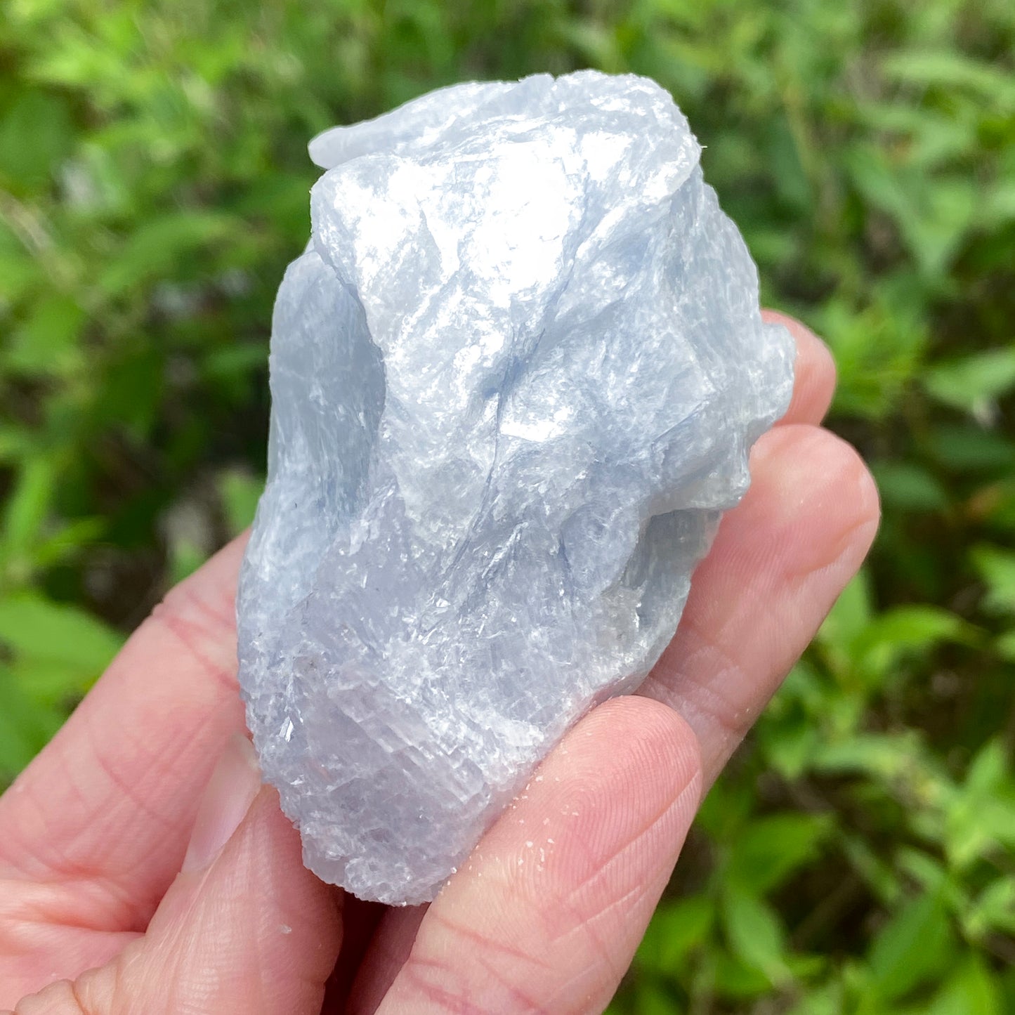 Blue Anhydrite 'Angelite', Empire State Mine New York