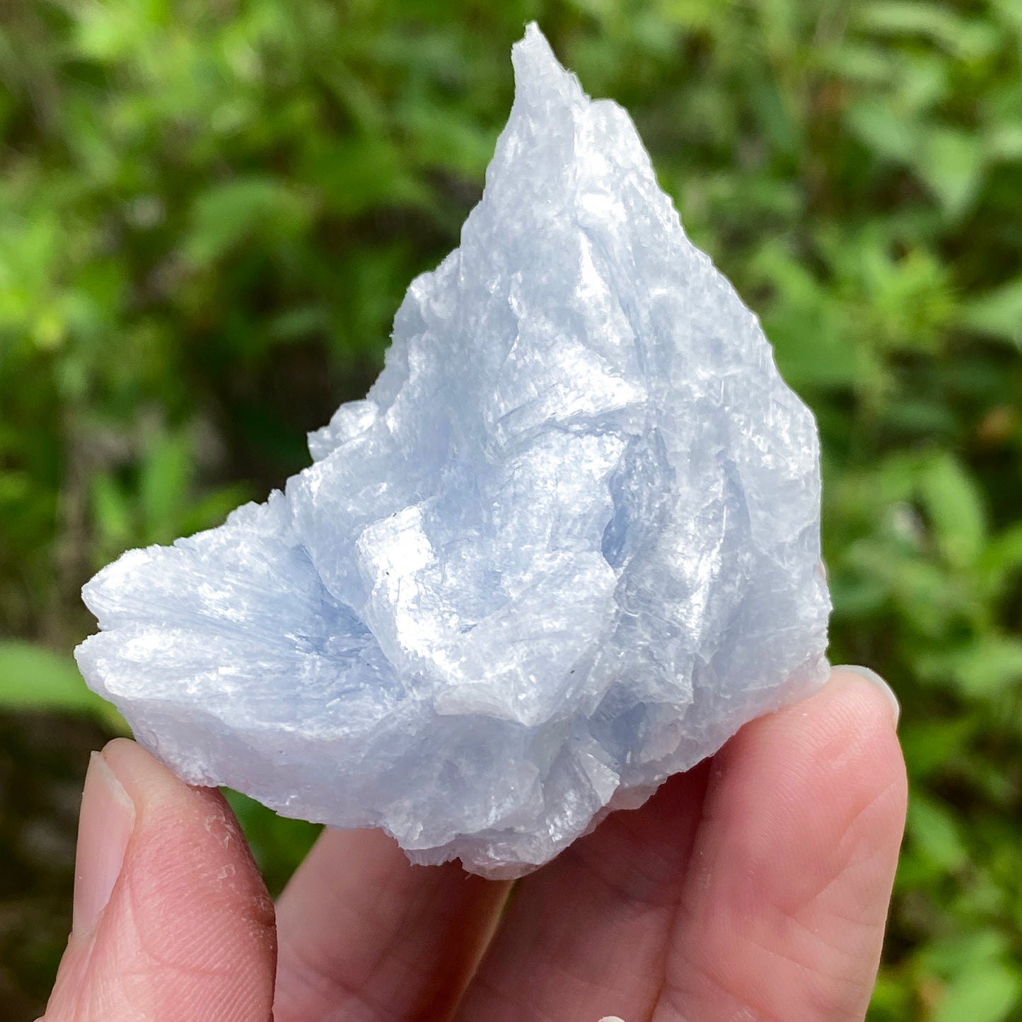 Blue Anhydrite 'Angelite', Empire State Mine New York