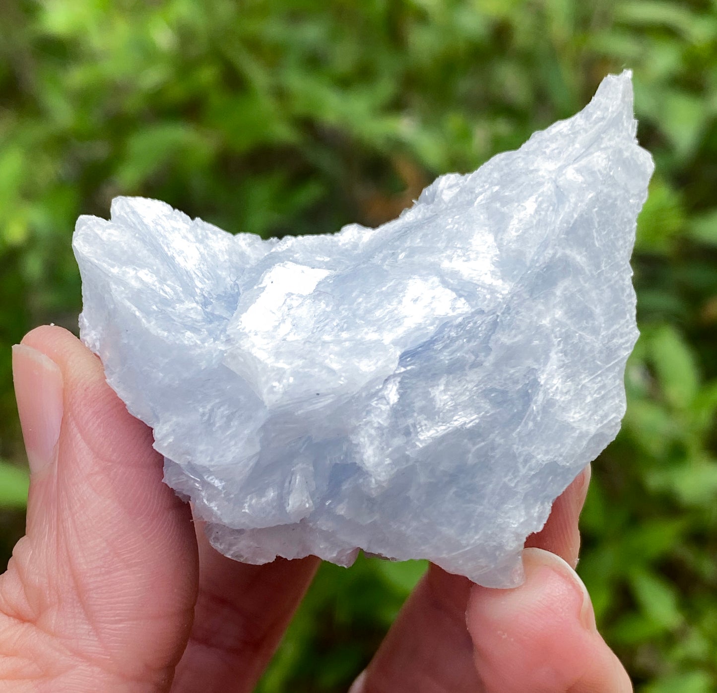 Blue Anhydrite 'Angelite', Empire State Mine New York