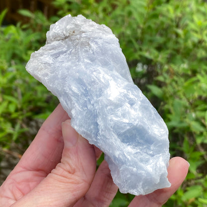Blue Anhydrite 'Angelite', Empire State Mine New York