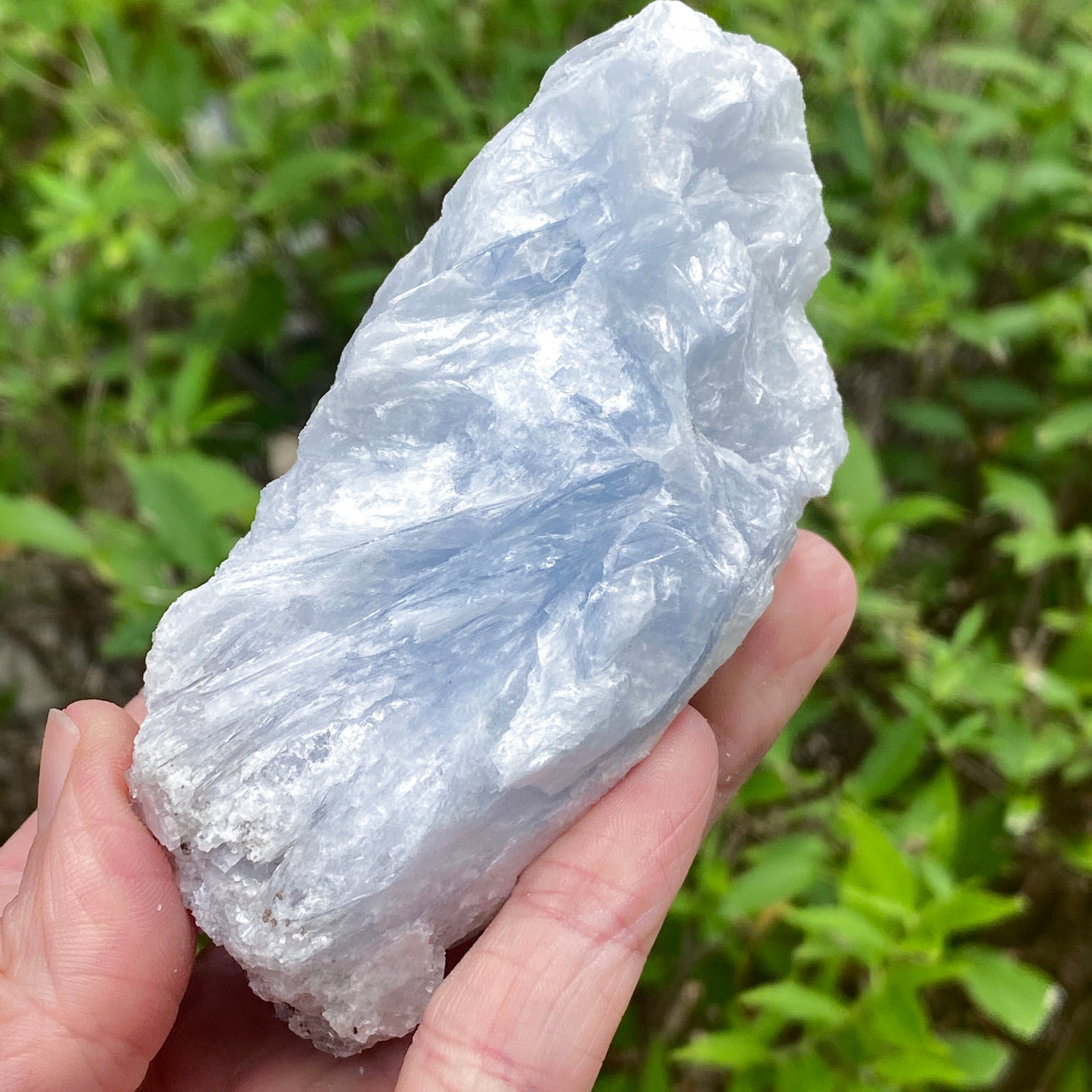 Blue Anhydrite 'Angelite', Empire State Mine New York
