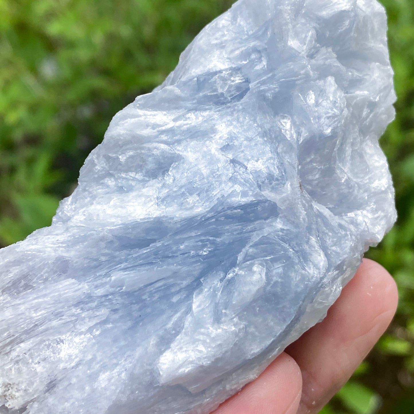 Blue Anhydrite 'Angelite', Empire State Mine New York