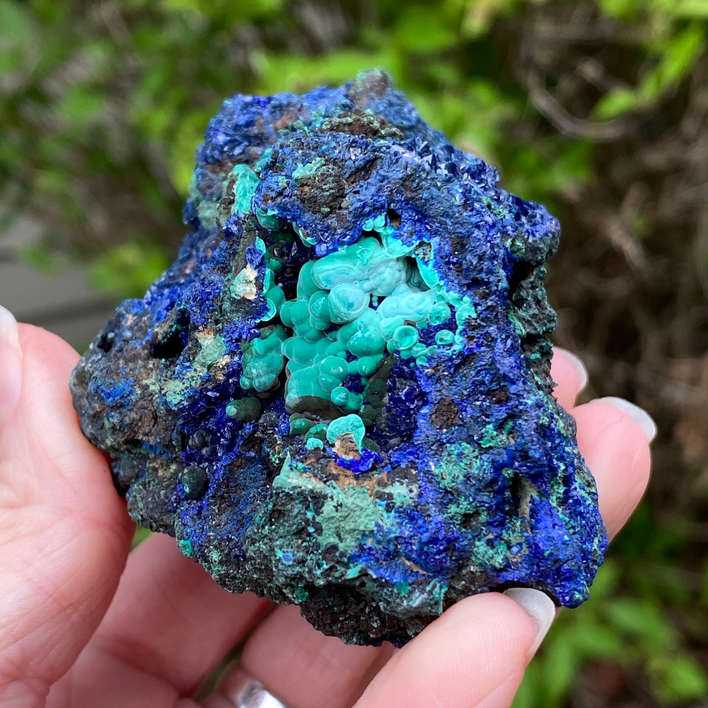 Azurite Malachite Crystal