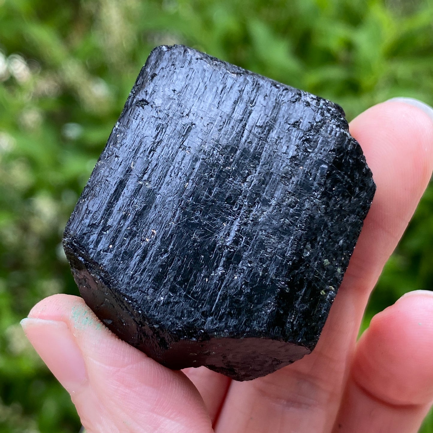 Black Tourmaline, Terminated