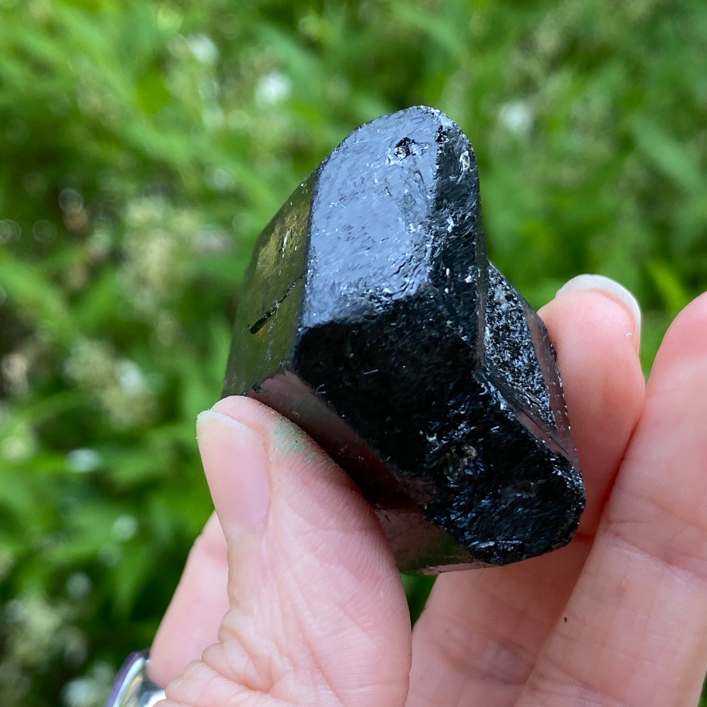 Black Tourmaline, Terminated
