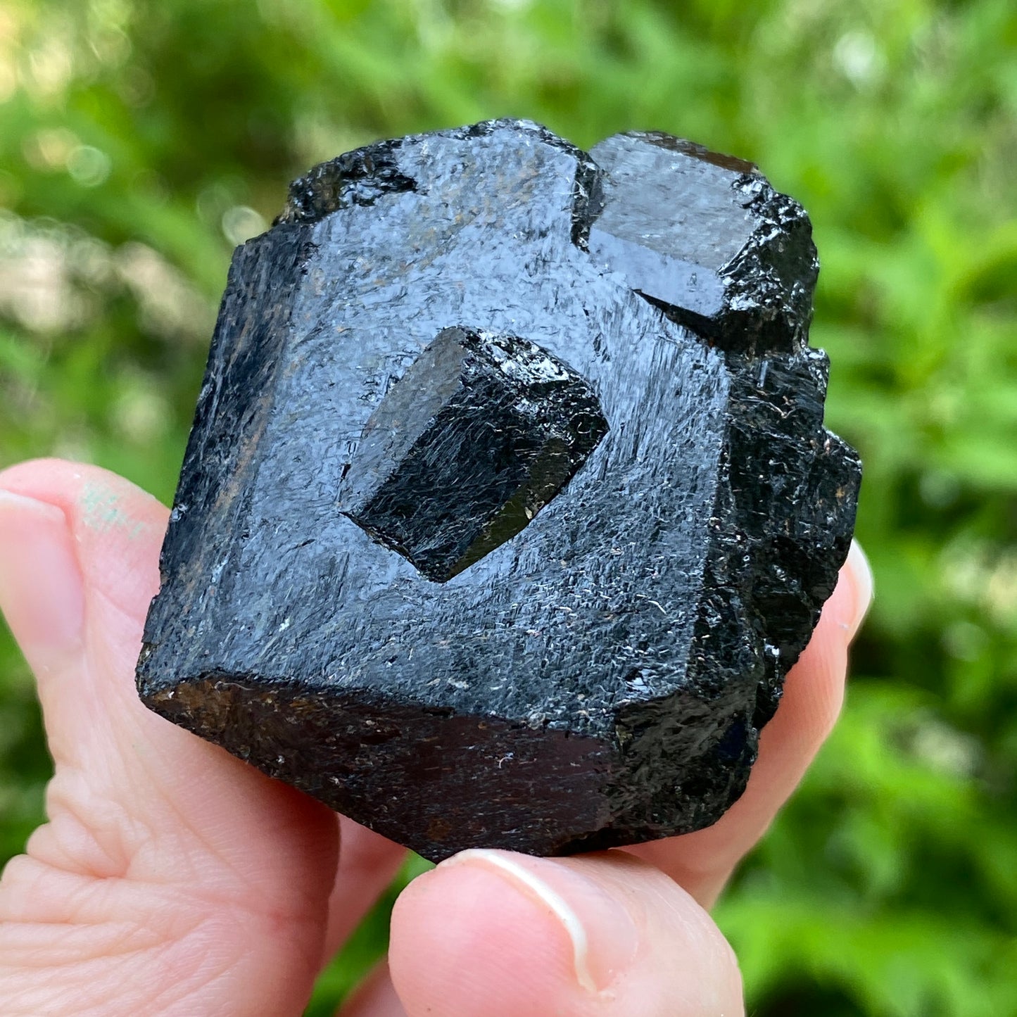 Black Tourmaline, Terminated
