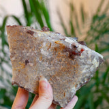 Red Quartz Cluster, Morocco