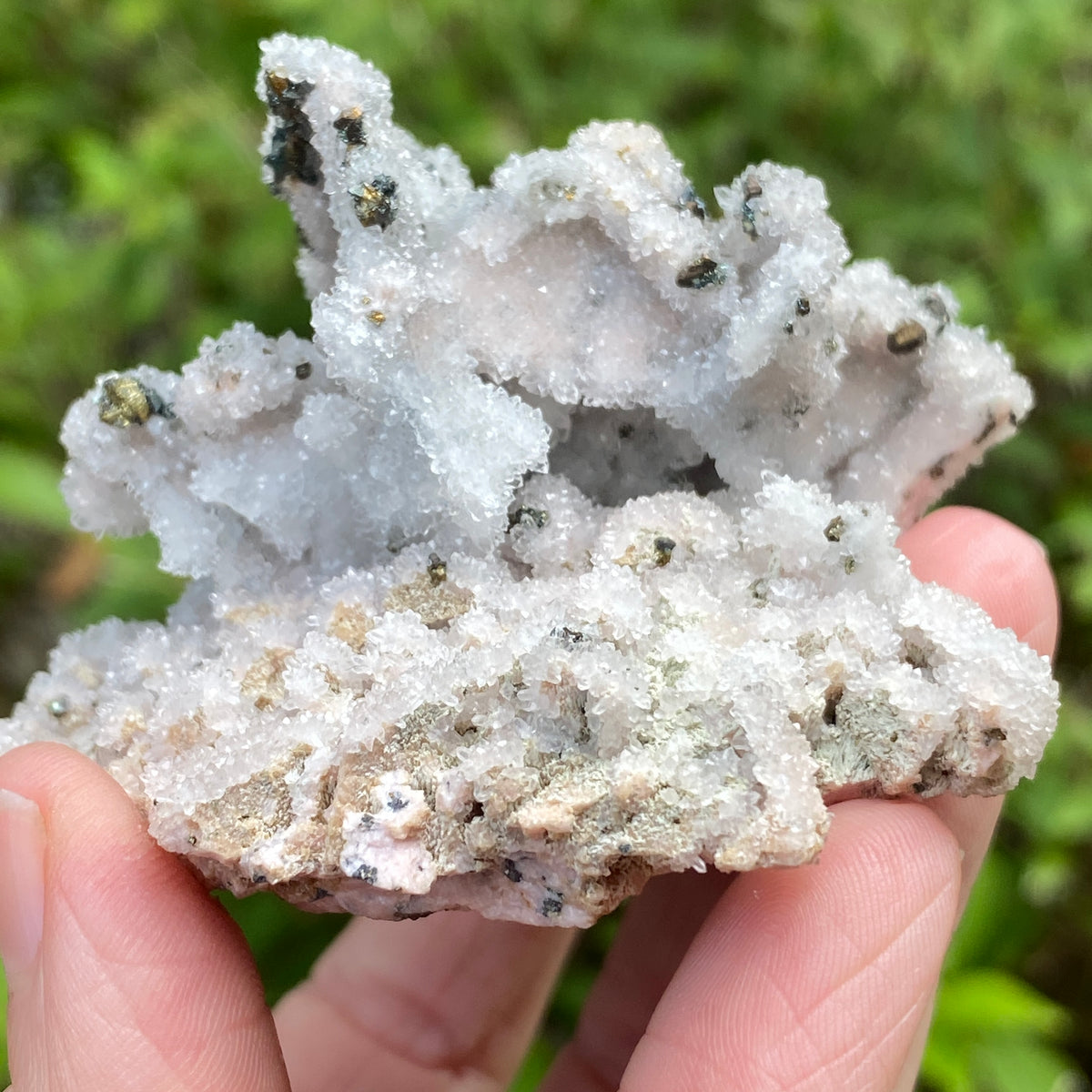 Rhodochrosite, Sphalerite, Quartz, Peru