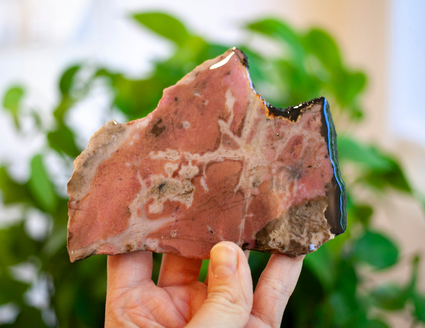 Rhodonite Slab from Massachusetts