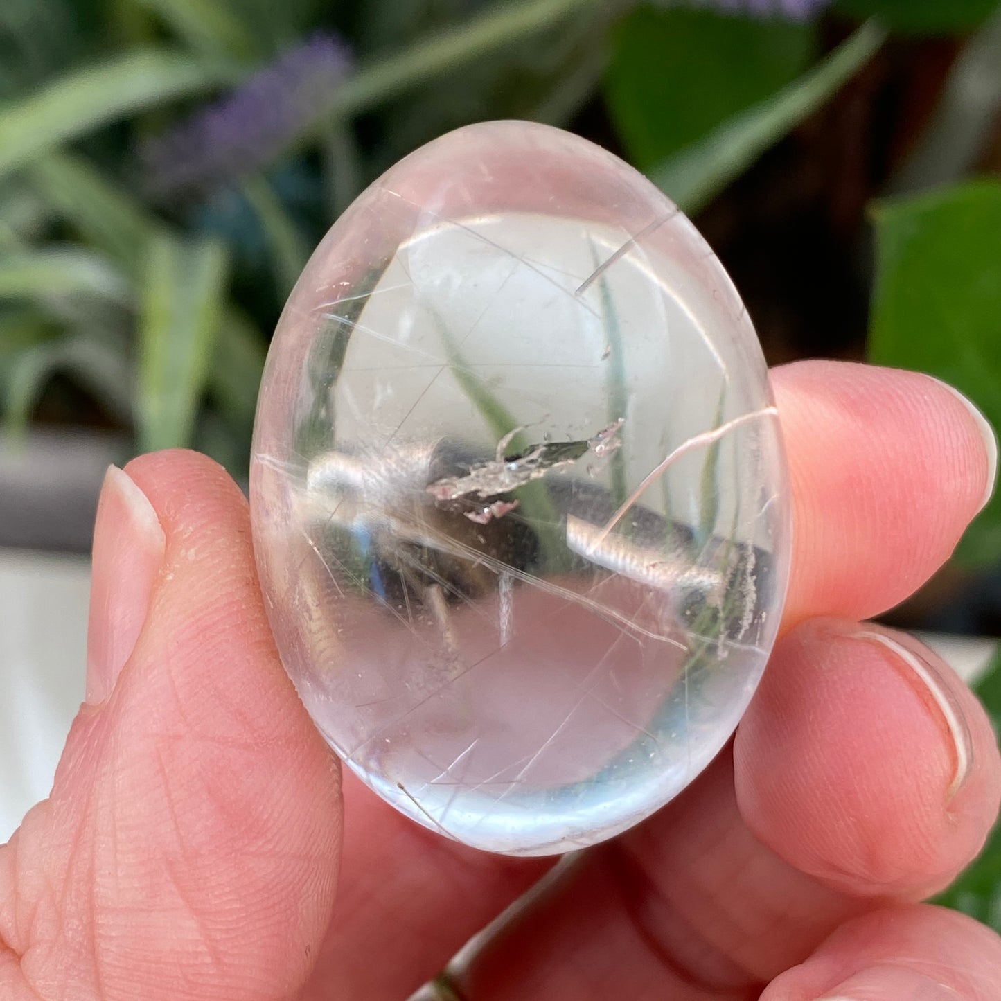 Rutilated Quartz Egg