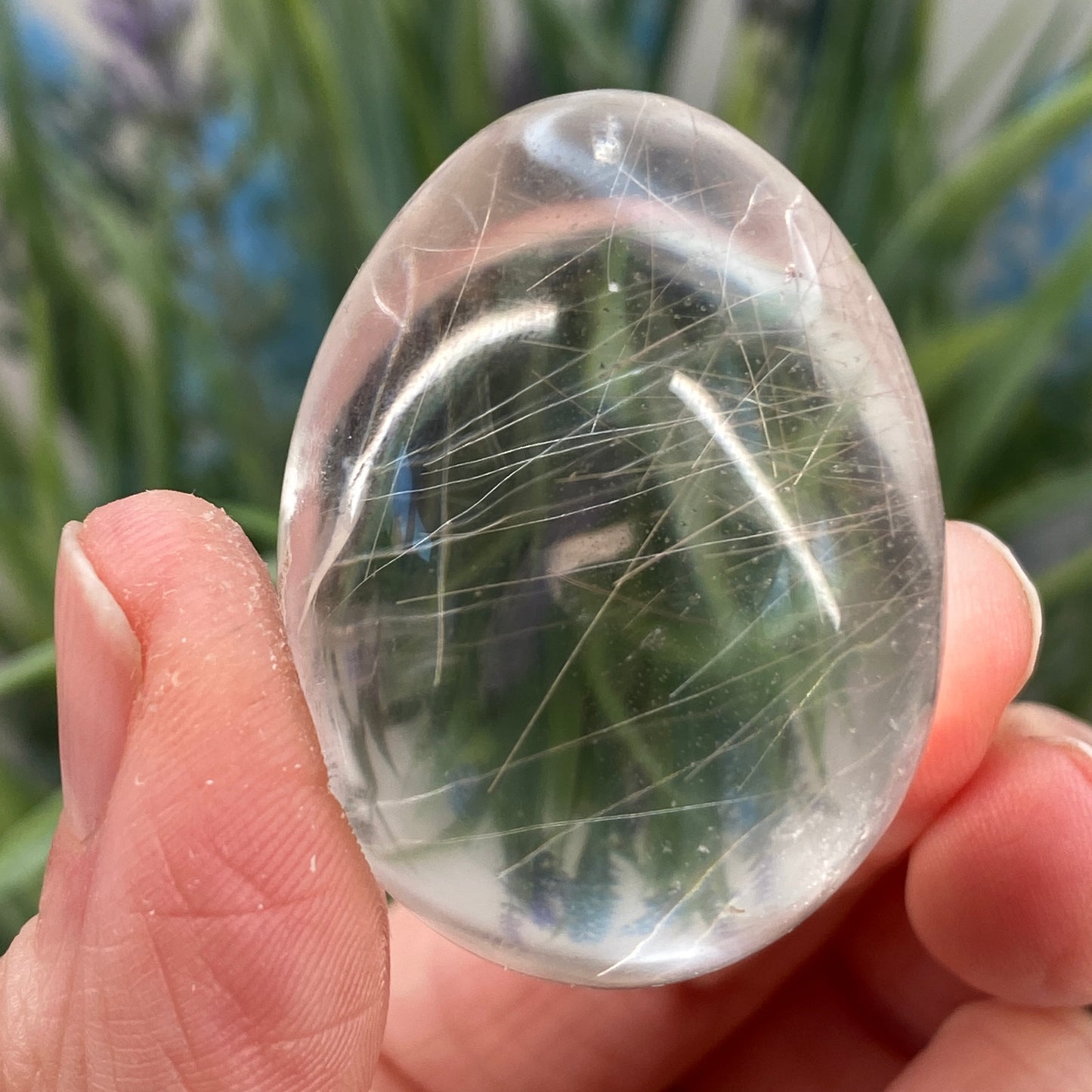Rutilated Quartz Egg