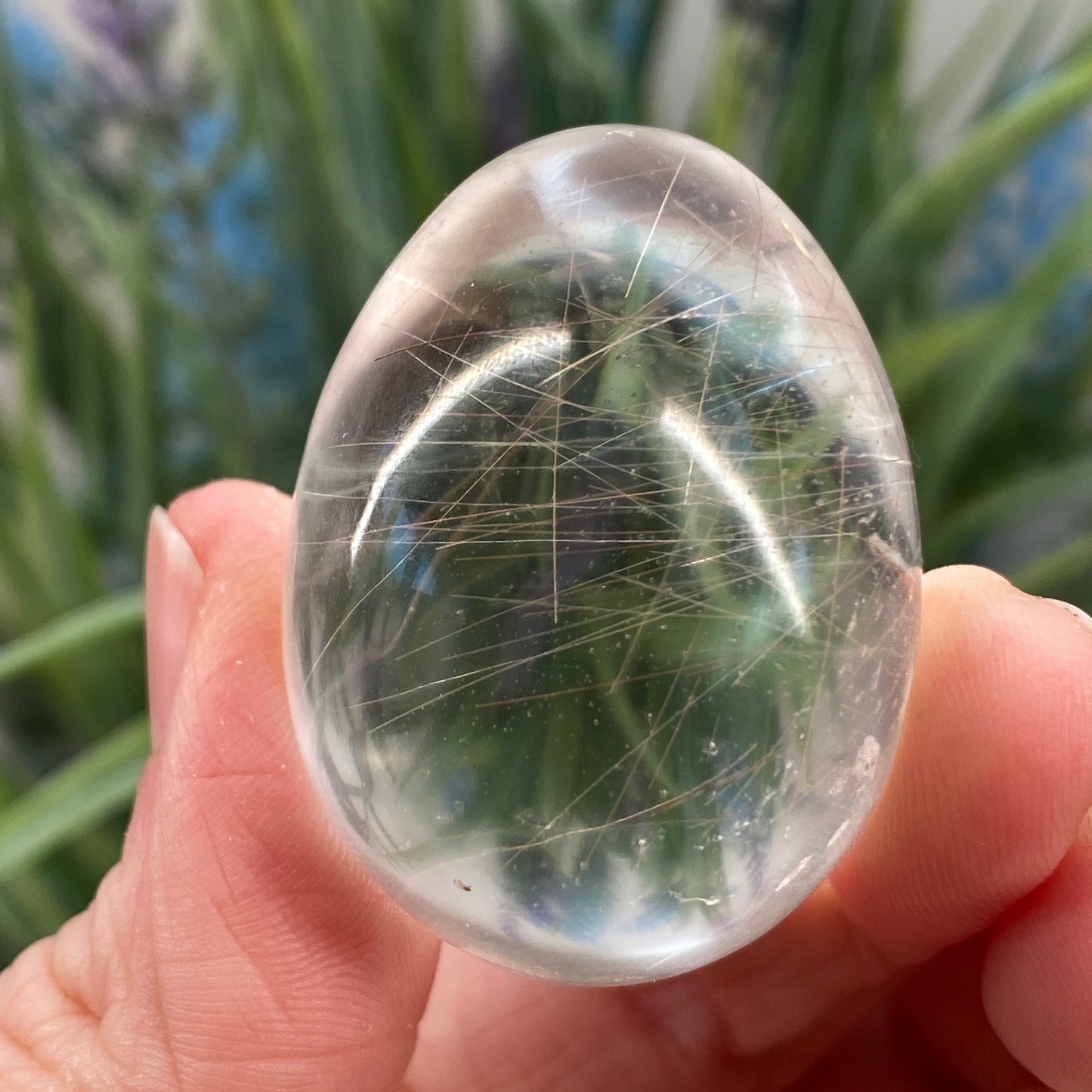 Rutilated Quartz Egg