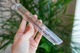 Stibnite Included Selenite Crystal