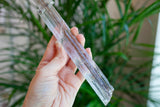 Stibnite Included Selenite Crystal