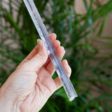 Stibnite Included Selenite Crystal