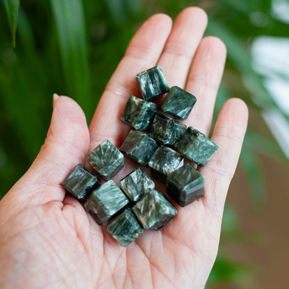 Seraphinite Cube