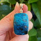 Shattuckite Pendant