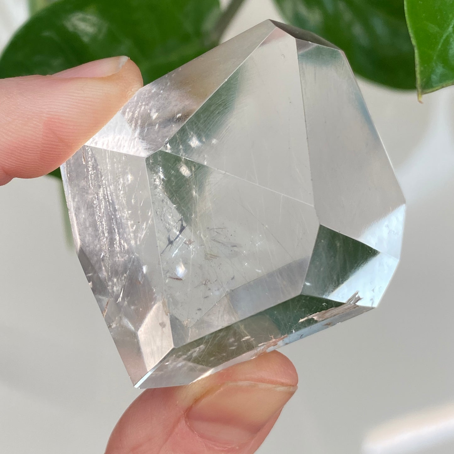 Fine Silver Rutile in Quartz