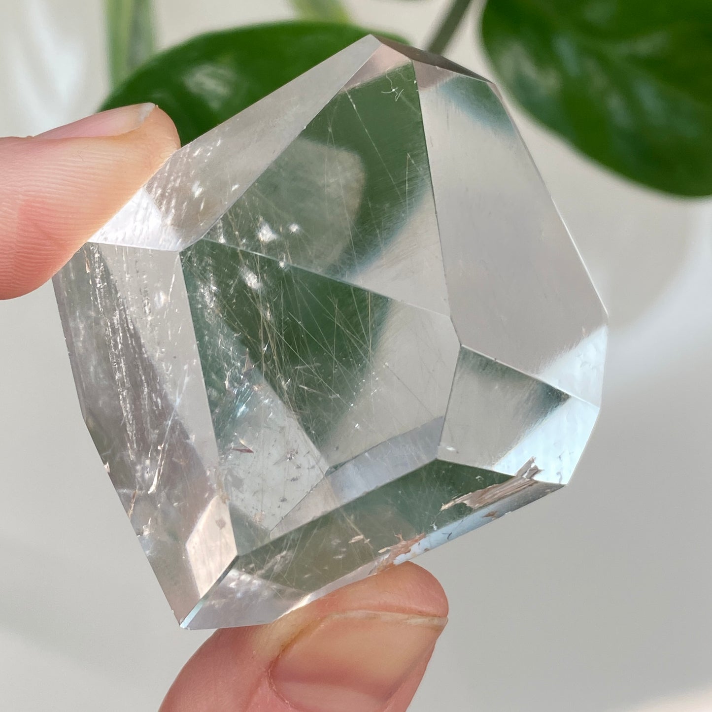 Fine Silver Rutile in Quartz