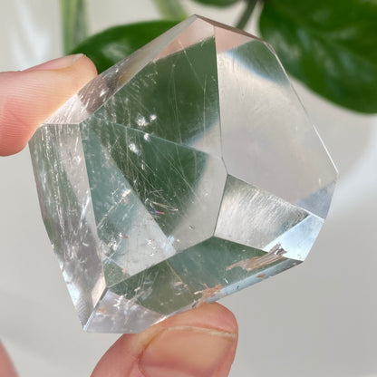 Fine Silver Rutile in Quartz