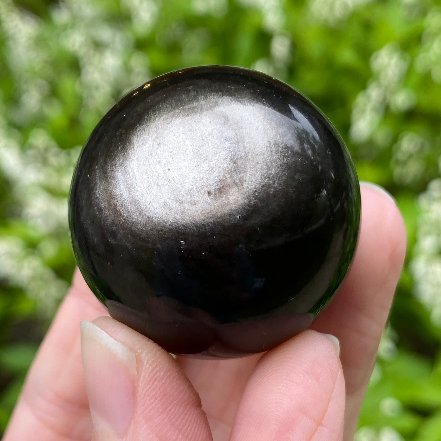 Sheen Obsidian Sphere, 1.4in