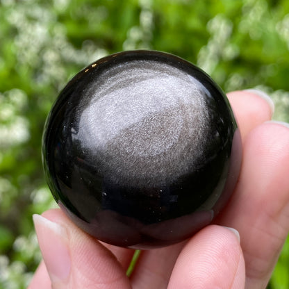 Sheen Obsidian Sphere, 1.4in